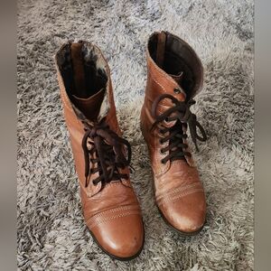 Brown Leather Boots